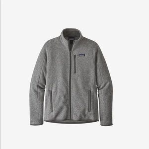 Patagonia Men’s Better Sweater full zip jacket stonewash grey M